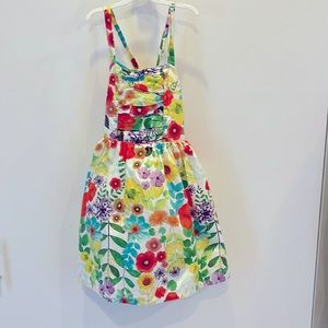 Cherokee floral spaghetti strap sundress, size M (7/8)